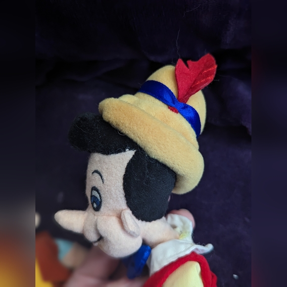 Vintage 1999 Disney Pinocchio Bean Bag plush set of 3. - Picture 6 of 13